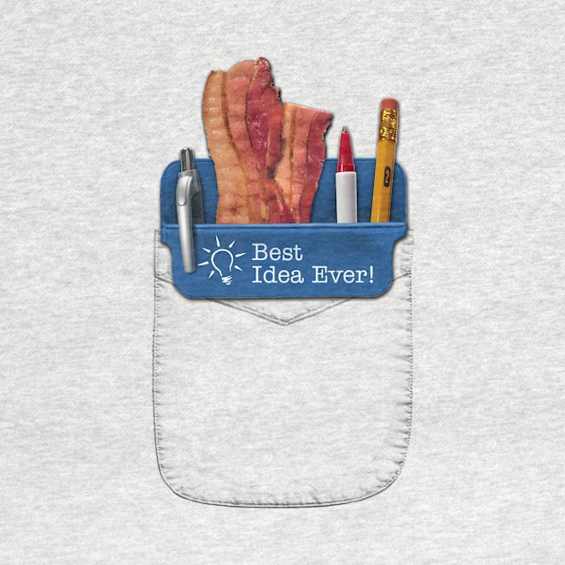 Bacon Pocket Protector by andyjhunter